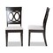 Baxton Studio Lucie Modern and Contemporary Grey Fabric and Espresso Brown Finished Wood 2-Piece Dining Chair Set 176-10538-Zoro - alternate 6